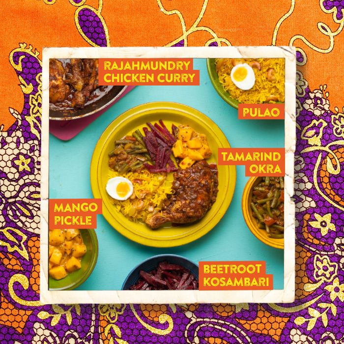 Rajahmundry Pulao with Mango Pickle