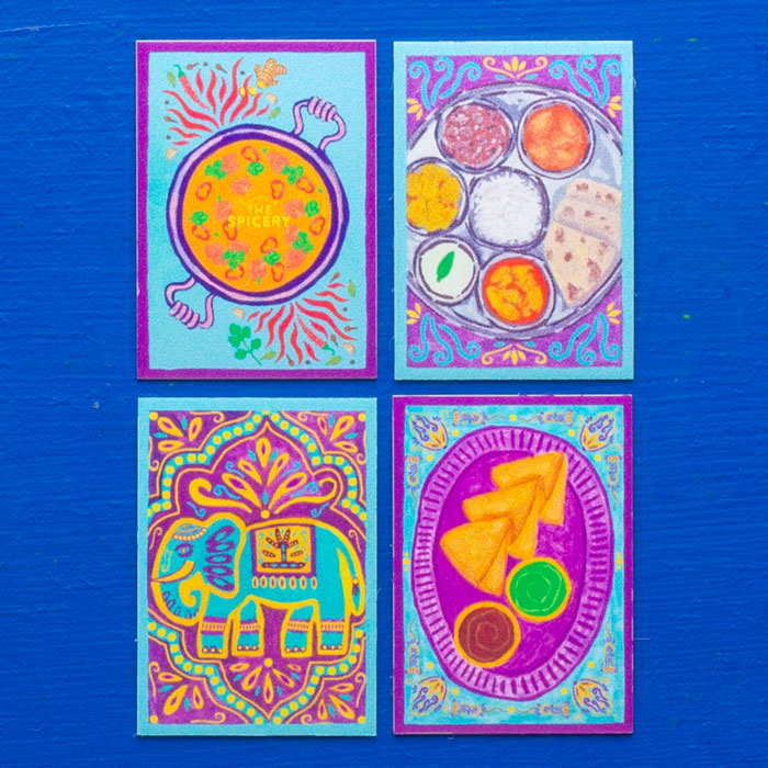 Set of 4 Curry Legend Magnets