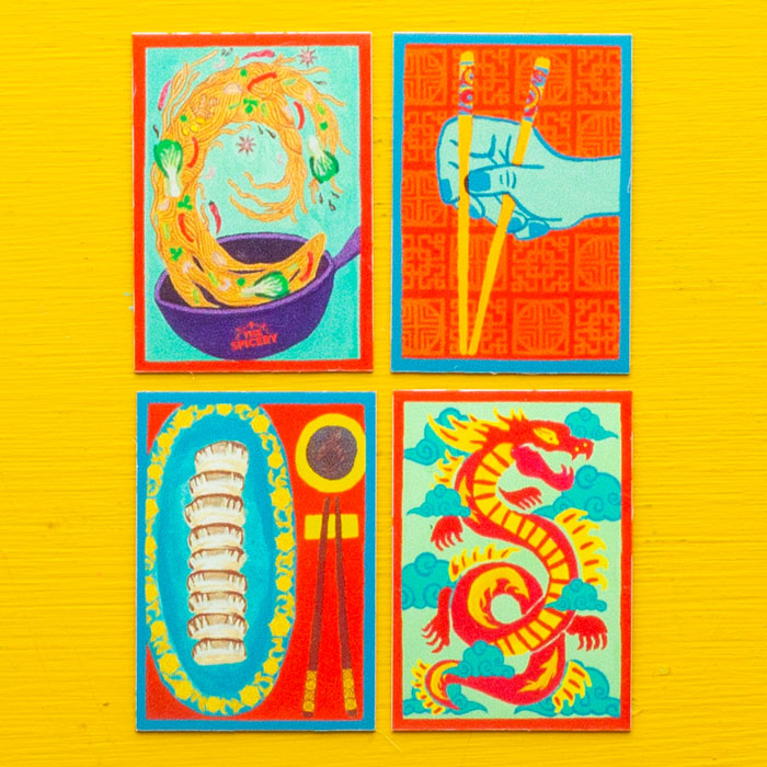 Legend Illustrated Magnets