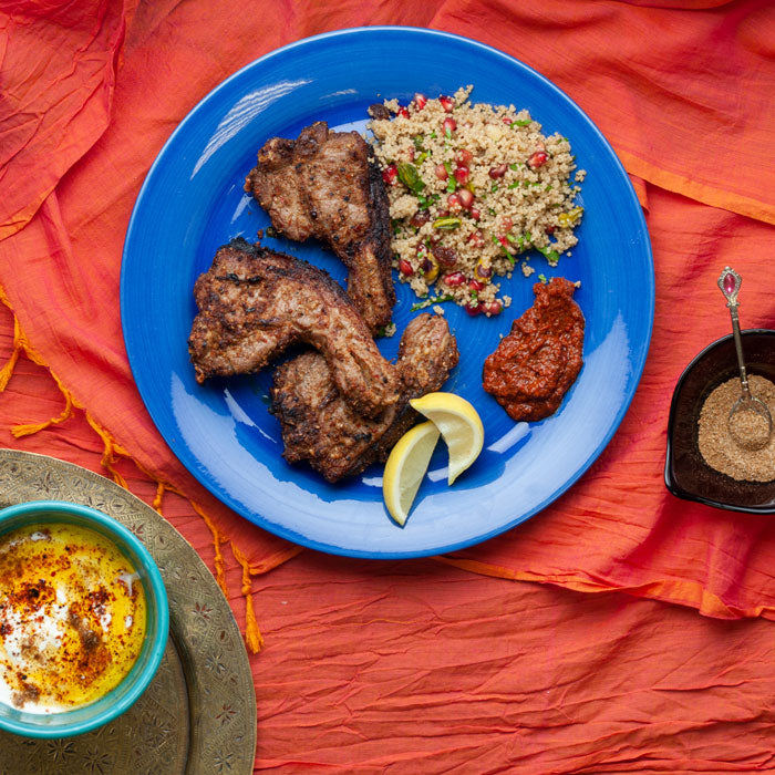 Moroccan Cumin Lamb Chops