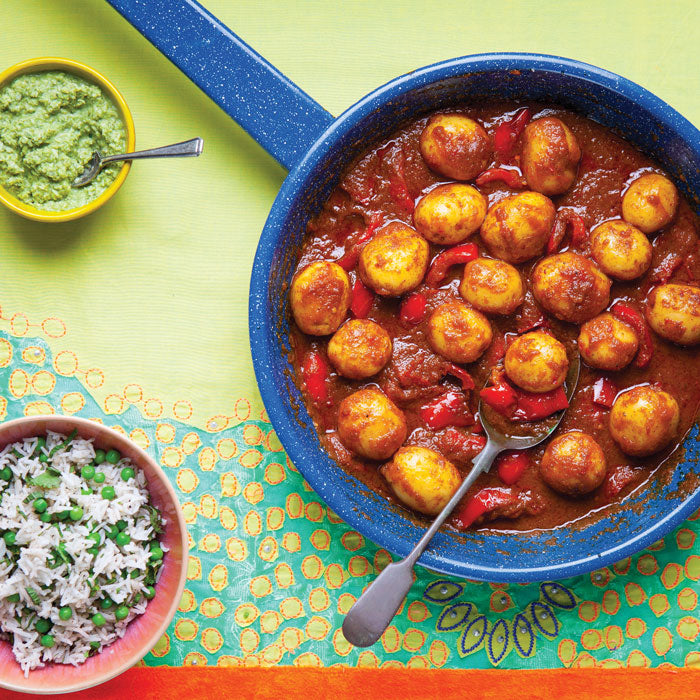 Pepper and Potato Vindaloo
