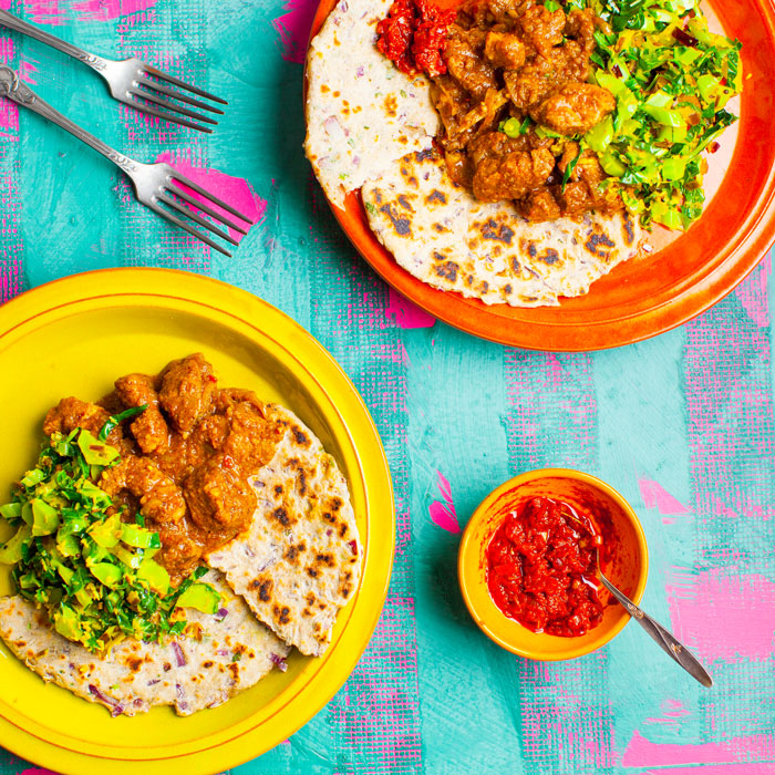 Pork Kalu Pol