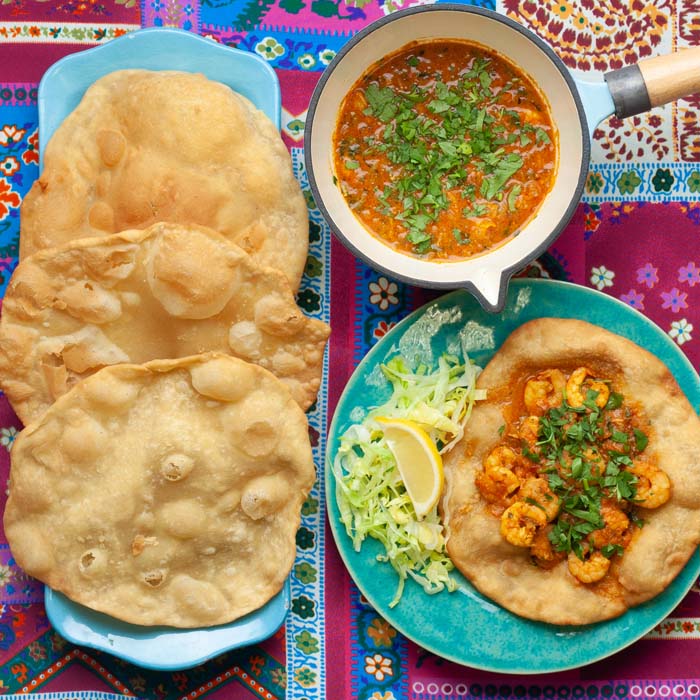 Prawn Puri