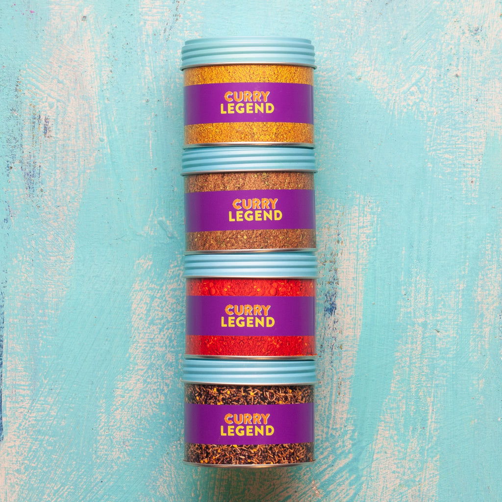 Curry Legend Stackable Storage Tins