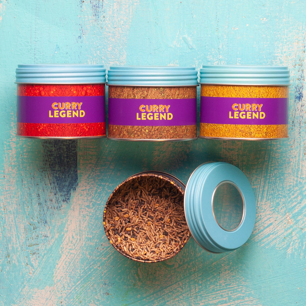 Curry Legend Stackable Storage Tins