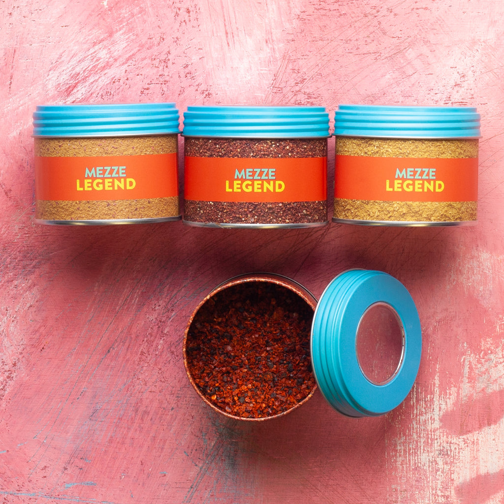 Mezze Legend Stackable Storage Tins