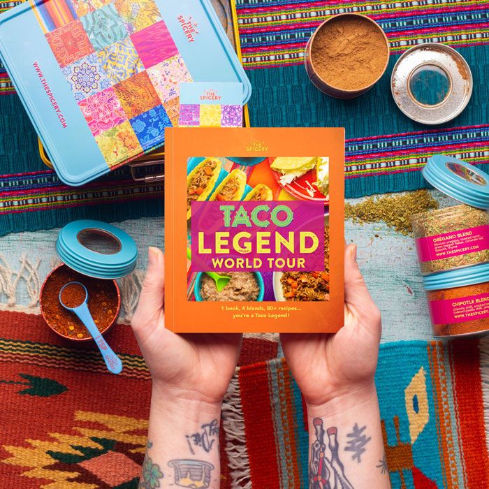 Taco Legend World Tour Cookbook Kit