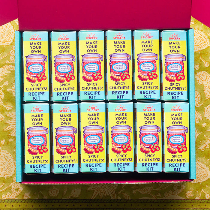 Wholesale - Make Your Own Spicy Chutneys Recipe Kit (Case of 12x Kits)