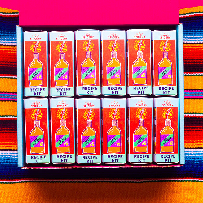 Wholesale - Make Your Own Hot Sauces Recipe Kit (Case of x12 Kits)